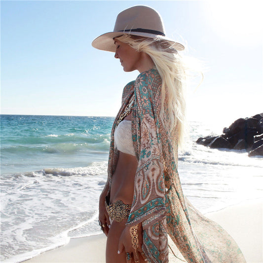 Chiffon Beach Cover-Up