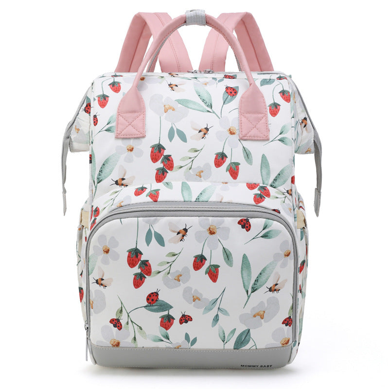 Large Capacity Multi-Compartment Diaper Bag