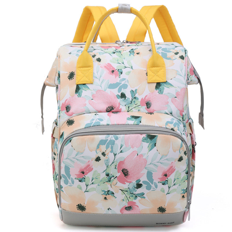 Large Capacity Multi-Compartment Diaper Bag