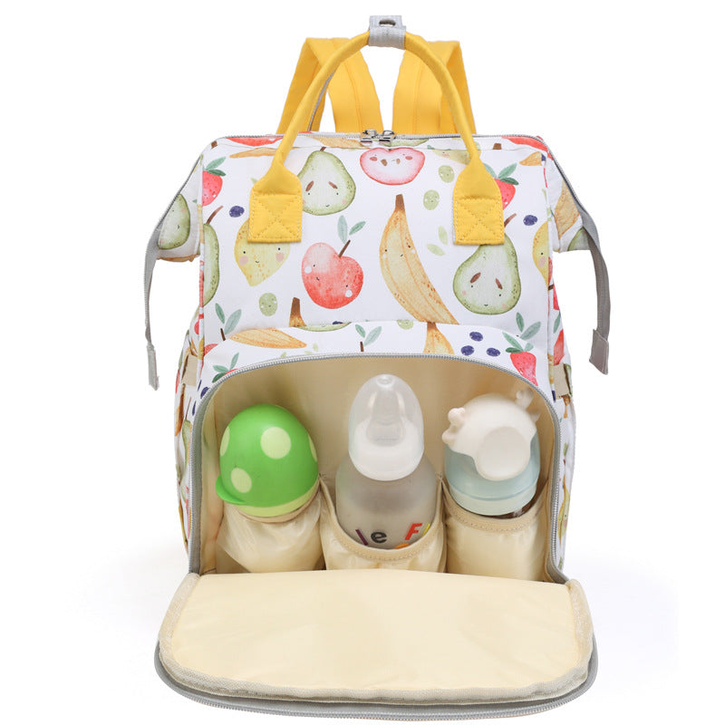 Large Capacity Multi-Compartment Diaper Bag
